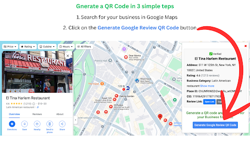 Google™ Review QR Code Generator with FREE QR Code Templates screenshot
