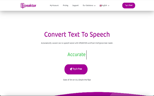 Speaktor: Convert Text to Audio screenshot