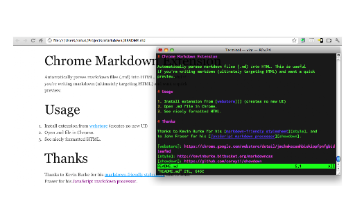 Markdown Preview Plus screenshot