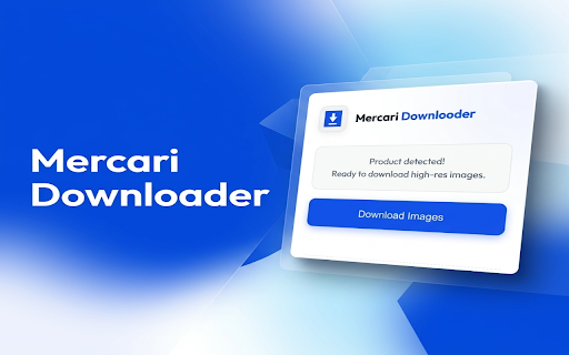 Mercari Bulk Image Downloader screenshot