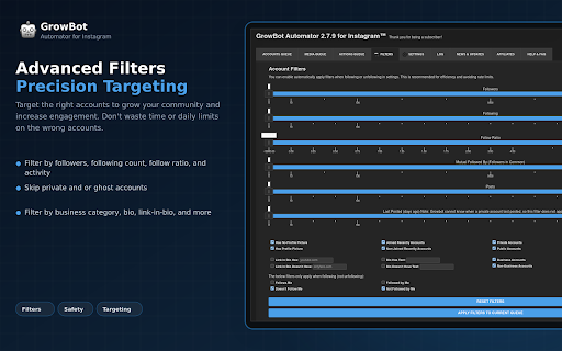GrowBot Automator for Instagram™ screenshot