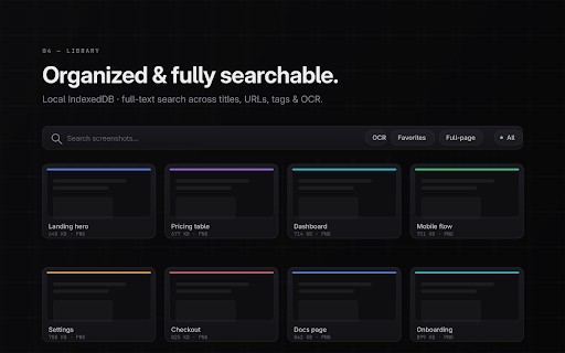 Lumina — Professional Screenshots screenshot