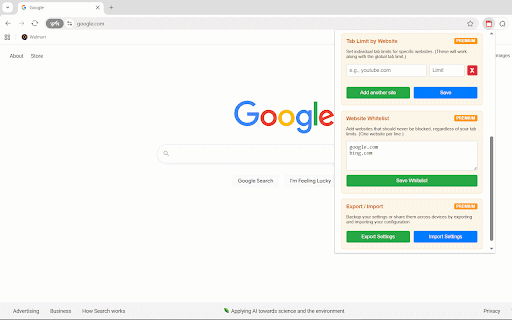 TabLimit Pro - Smart Tab Limiter screenshot