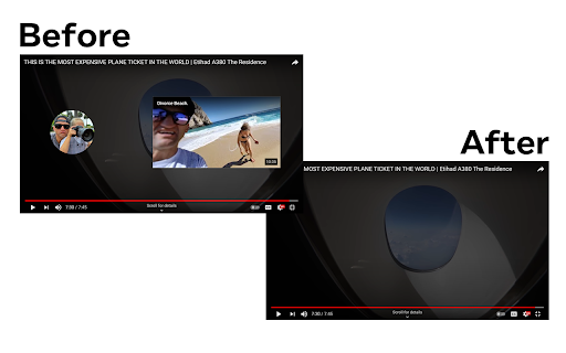 Remove YouTube End Cards & End Screen Videos screenshot