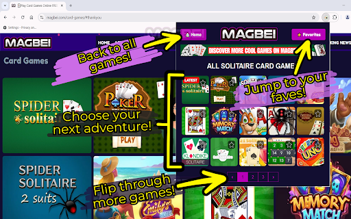 Solitaire Card Games Collection 🎮: Explore, Favorite & Play [Launcher] 🚀 screenshot