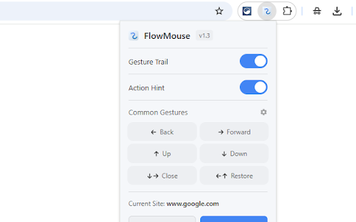 FlowMouse - Mouse Gestures screenshot