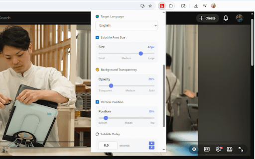 YouTube Perfect Subtitles - Improve Youtube Subtitles & Translation with AI screenshot