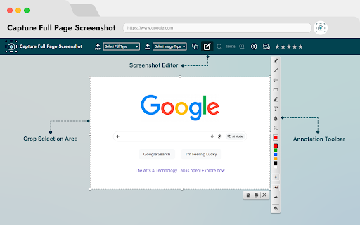 Capture Full Page Screenshot screenshot