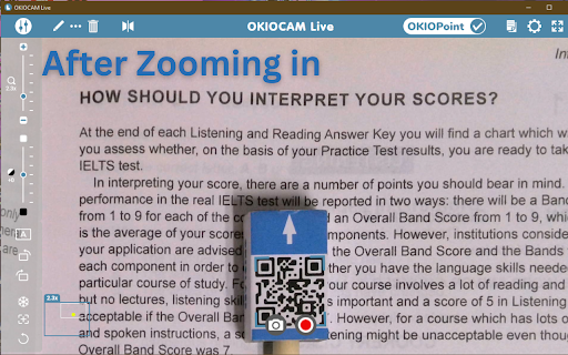 OKIOCAM Live screenshot