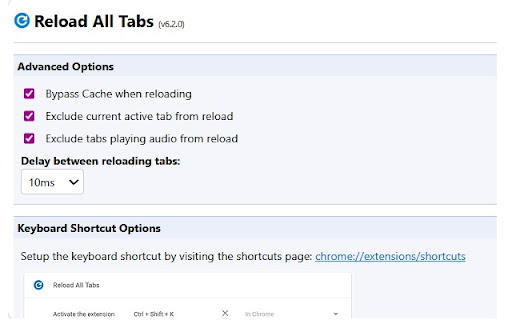 Reload All Tabs screenshot