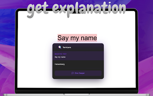 TermLens screenshot