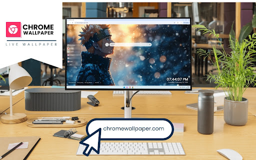 Naruto Uzumaki Winter Live Wallpaper screenshot