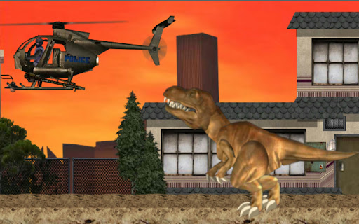 Hungry dinosaur simulator game screenshot