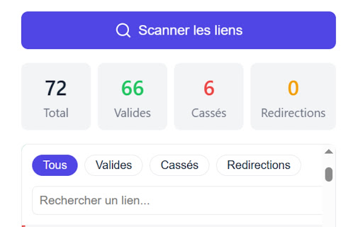 Broken Link Finder screenshot