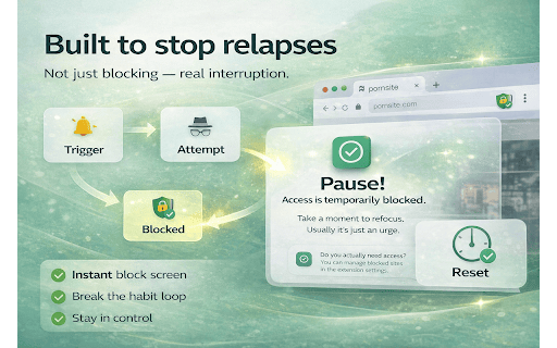 Porn Blocker - Block Pornography, Adult Content, and NSFW Websites screenshot