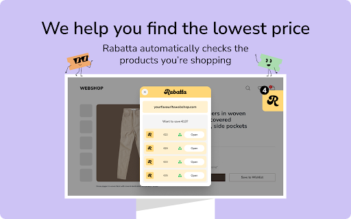 Rabatta screenshot