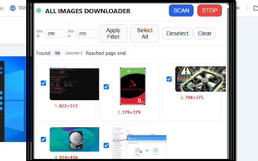 All Images Downloader screenshot