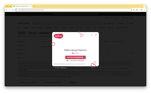 FaniMani.pl Donation Reminder screenshot