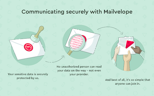 Mailvelope - Secure your email with PGP screenshot