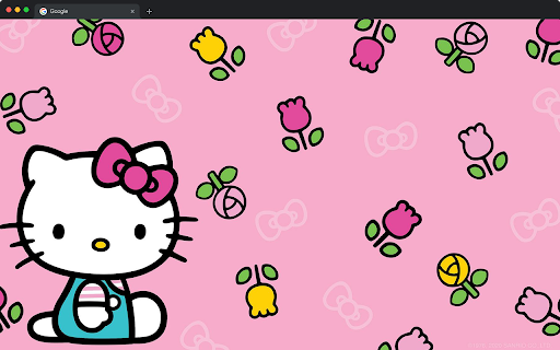 Hello Kitty Wallpapers HD New Tab - Sanrio Pink Backgrounds screenshot