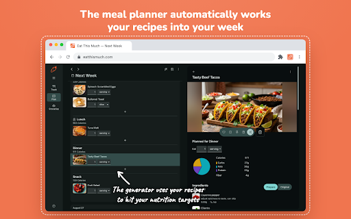 Eat This Much Recipe Clipper screenshot