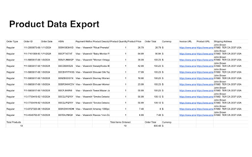 OrderPro: Export Amazon, eBay, Walmart & More screenshot
