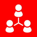 Simple Relationship Map icon