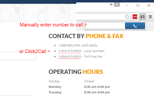 MeloSIP screenshot