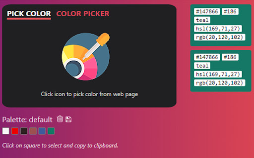 Hex Color Picker screenshot