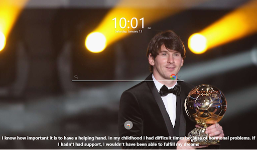Lionel Messi MeaVana screenshot