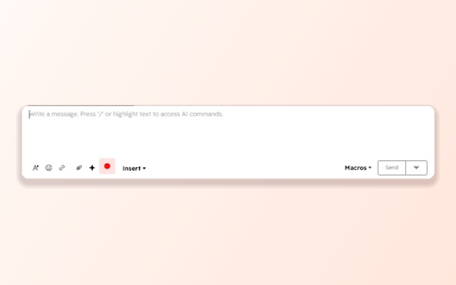 HubSpot Audio Recorder screenshot