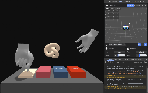 Immersive Web Emulator screenshot