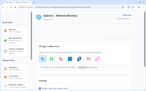 Refresh Monkey screenshot