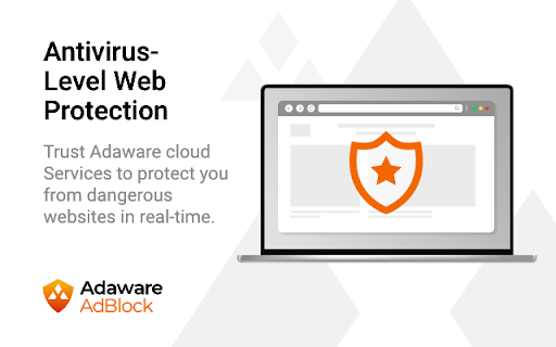 Adaware AdBlock screenshot