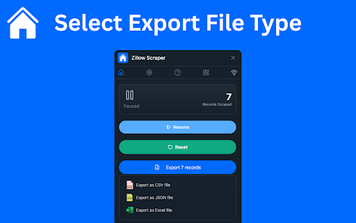 Zillow Scraper - Agent & Property Export screenshot