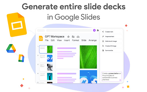 GPT Workspace screenshot