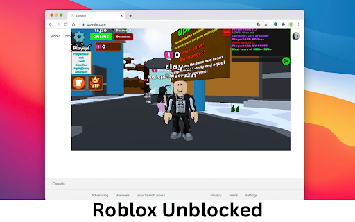 Roblox Unblocked screenshot