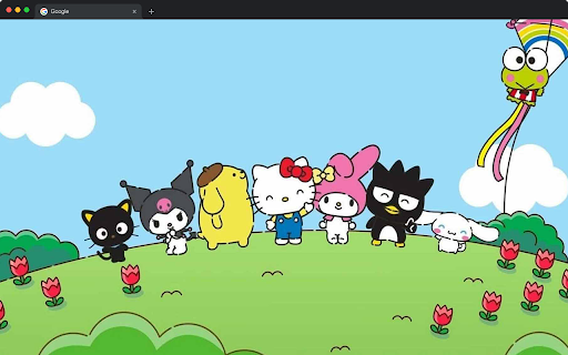 Hello Kitty Wallpapers HD New Tab - Sanrio Pink Backgrounds screenshot