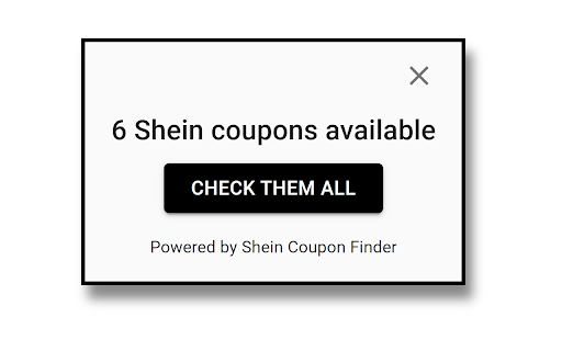 Shein Coupon Finder screenshot