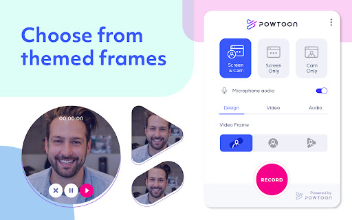 Powtoon Capture - Screen and Webcam Recorder screenshot