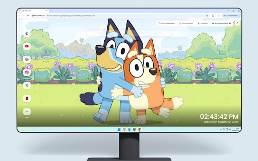 Bluey Wallpaper screenshot