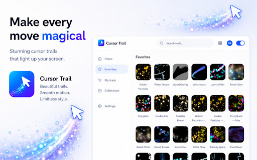Cursor Trail by Cursor-Trail.com screenshot