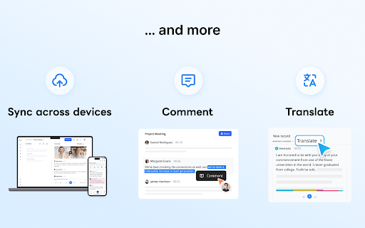 Notta: AI Meeting Notetaker & Audio Transcription screenshot