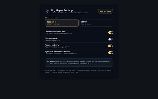 Sky Map — Star Map & Night Sky Constellations screenshot