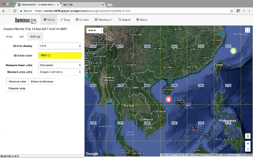 Natural Disaster Monitor screenshot