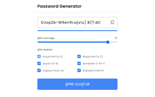 Password Generator screenshot
