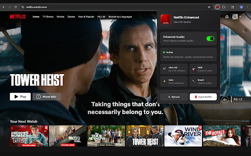 Netflix 4K/1080p – Unlock Ultra HD & Full HD Streaming screenshot