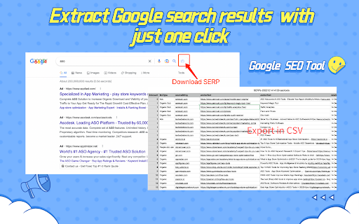 Google SERP Checker Tool & serp stat API screenshot