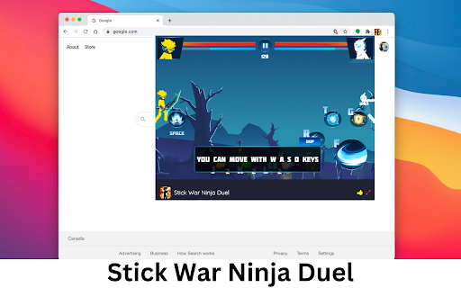 Stick War Ninja Duel Game screenshot