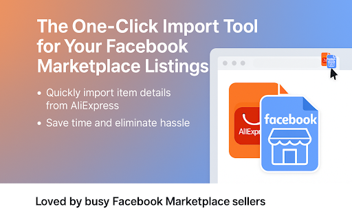 Import Aliexpress product to Facebook screenshot